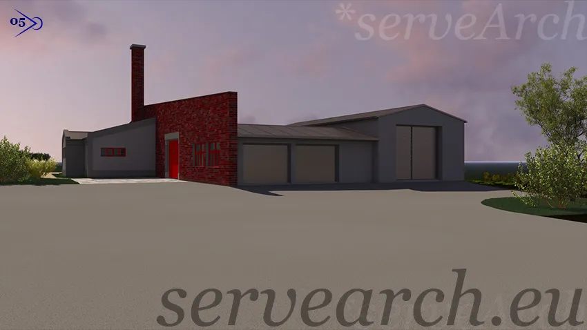 Živnostenský dvorec: final exteriéry - vně dvora
