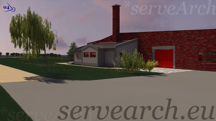 Živnostenský dvorec: final exteriéry - vně dvora