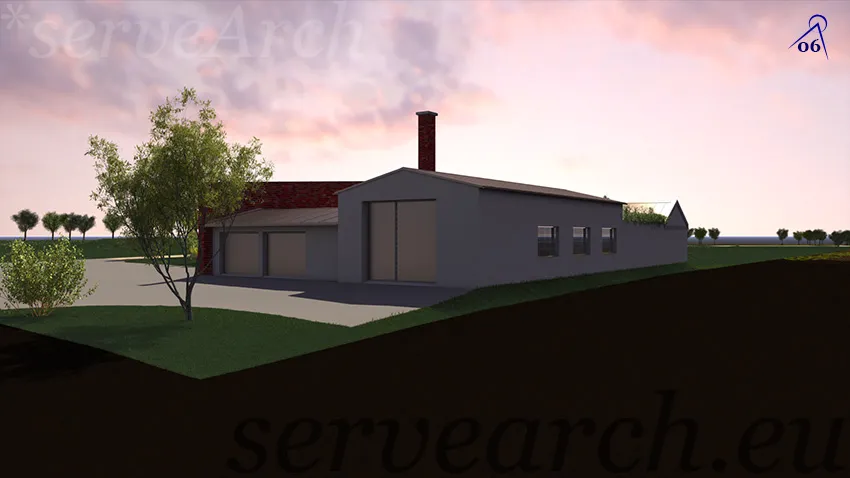 Živnostenský dvorec: final exteriéry - vně dvora